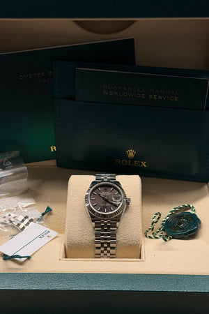 Rolex Datejust 28 279174 - Rhodium Dial - Jubilee - Full Set (2021)