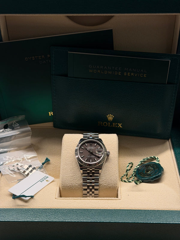 Rolex Datejust 28 279174 - Rhodium Dial - Jubilee - Full Set (2021)