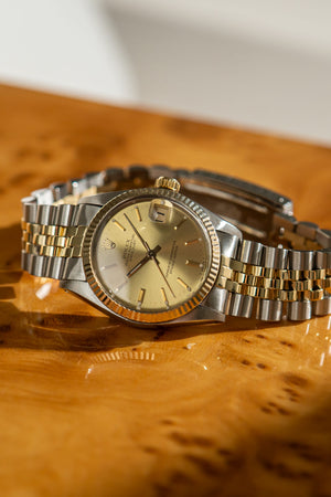 Rolex Watch Datejust 31 6827/3 - Two-Tone Champagne Dial - Watch Only - ca 1981