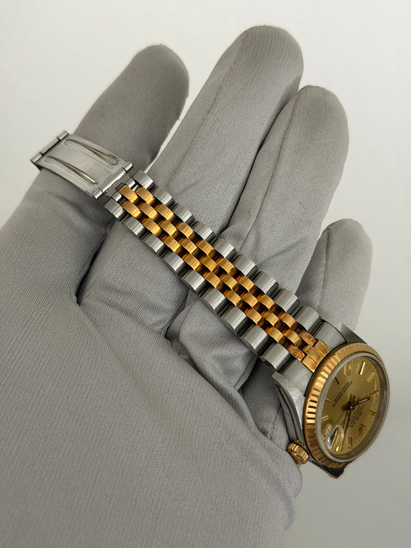 Rolex Watch Datejust 31 68273 - Champagne Dial - Papers - 1990