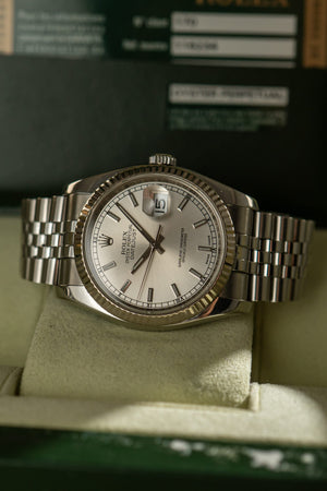 Rolex Watch Datejust 36 116234 - Silver Dial - Box & Card - 2008