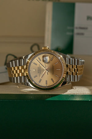 Rolex Watch Datejust 36 126233 - Champagne Dial - Box & Card - 2019