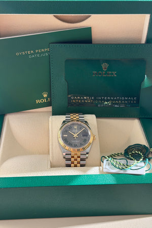 Rolex Watch Datejust 36 126233 - Two-Tone Wimbledon - Full Set (2022)