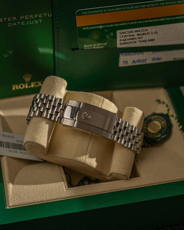 Rolex Datejust 36 126234 - Black Dial - Full Set (2020)