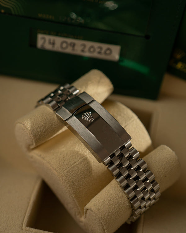 Rolex Datejust 36 126234 – Black Diamond Dial – Full Set (2020) - Original Receipt