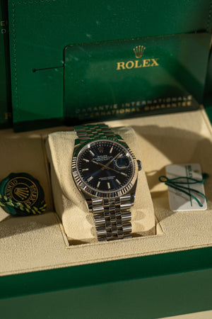 Rolex Datejust 36 126234 - Blue Dial - Full Set (2020)