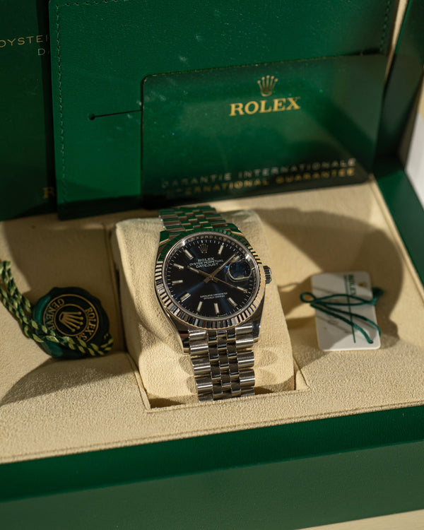 Rolex Datejust 36 126234 - Blue Dial - Full Set (2020)