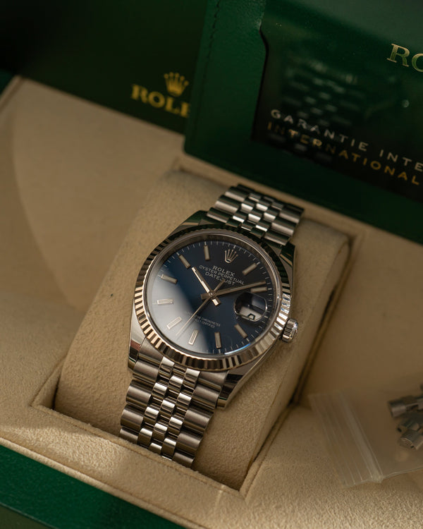 Rolex Datejust 36 126234 – Blue Dial – Full Set (2021)