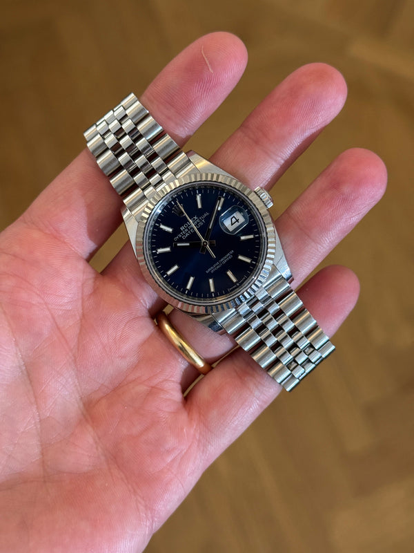 Rolex Watch Datejust 36 126234 - Blue Dial - Full Set - 2021