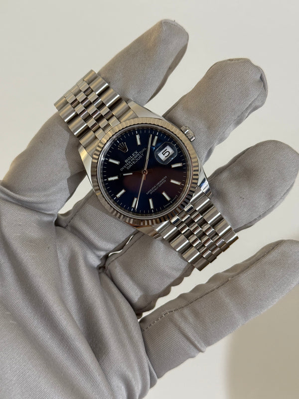 Rolex Watch Datejust 36 126234 - Blue Dial - Full Set - 2021