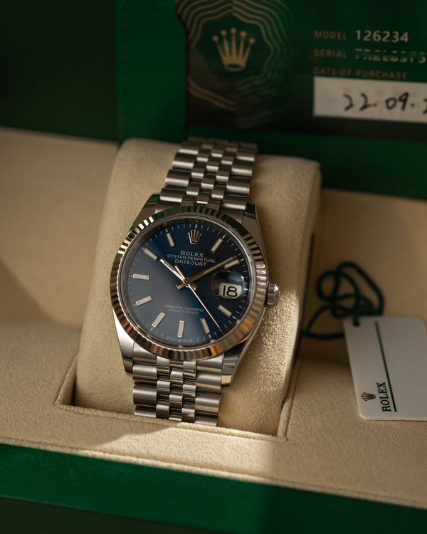 Rolex Datejust 36 126234 – Blue Dial – Full Set (2023)