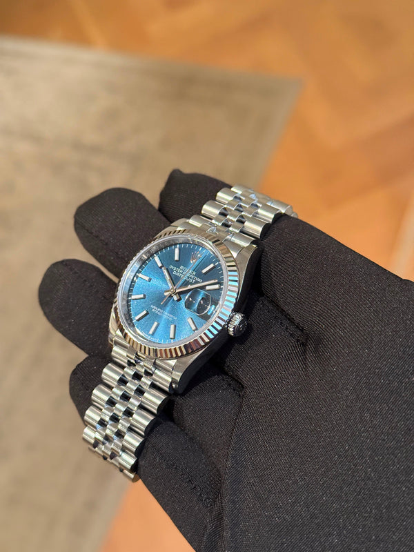 Rolex Watch Datejust 36 126234 - Blue Dial - Full Set - 2023