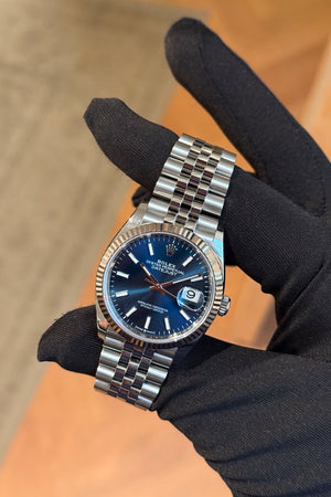 Rolex Watch Datejust 36 126234 - Blue Dial - Full Set - 2023