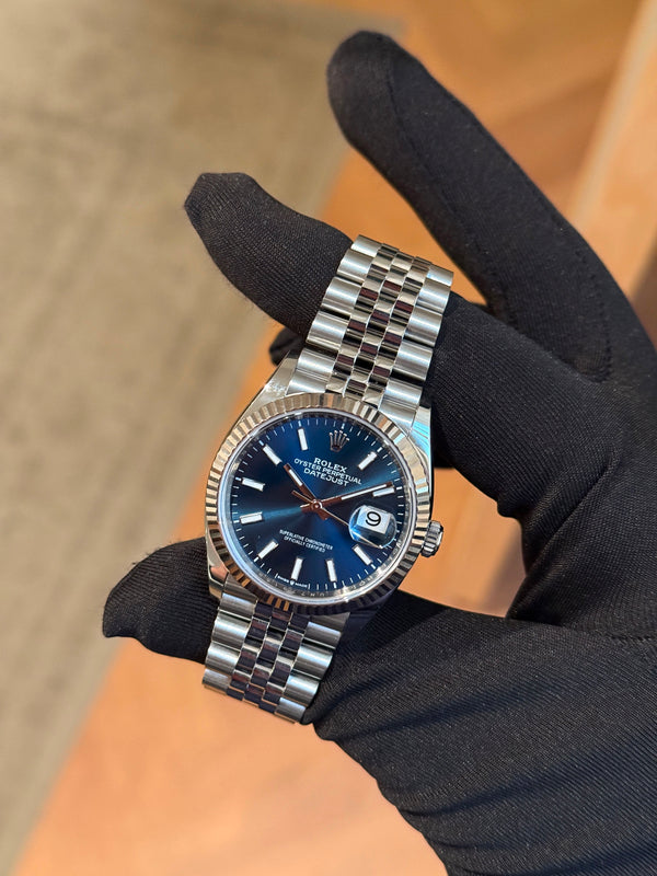 Rolex Watch Datejust 36 126234 - Blue Dial - Full Set - 2023