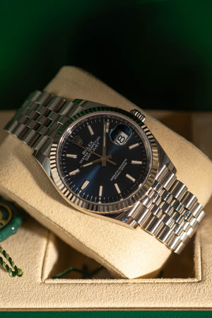 Rolex Datejust 36 126234 - Blue Dial - Jubilee - Full Set 2020