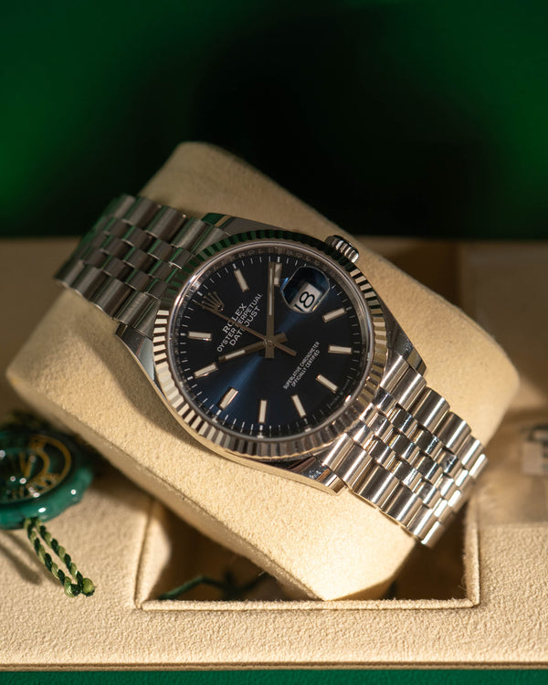 Rolex Datejust 36 126234 - Blue Dial - Jubilee - Full Set 2020
