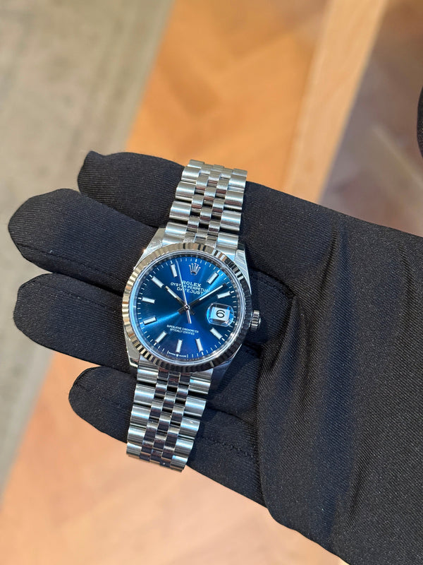 Rolex Watch Datejust 36 126234 - Blue Dial - Jubilee - Full Set - 2021