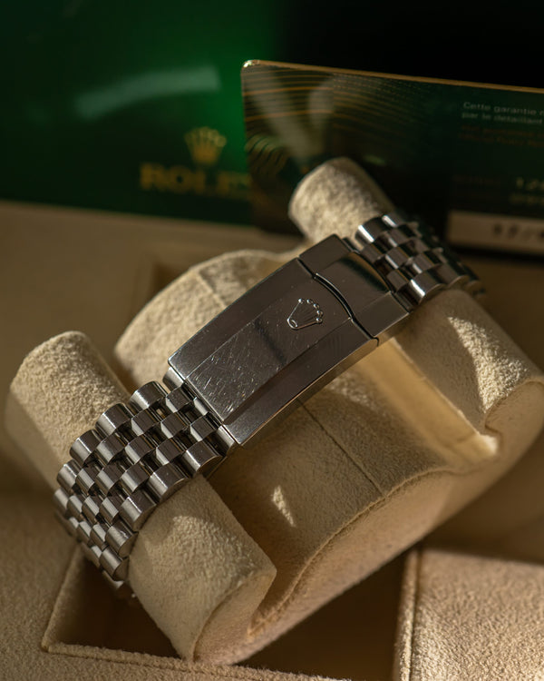 Rolex Datejust 36 126234 - Blue Fluted Motif Diamond Dial - Box & Card (2023)