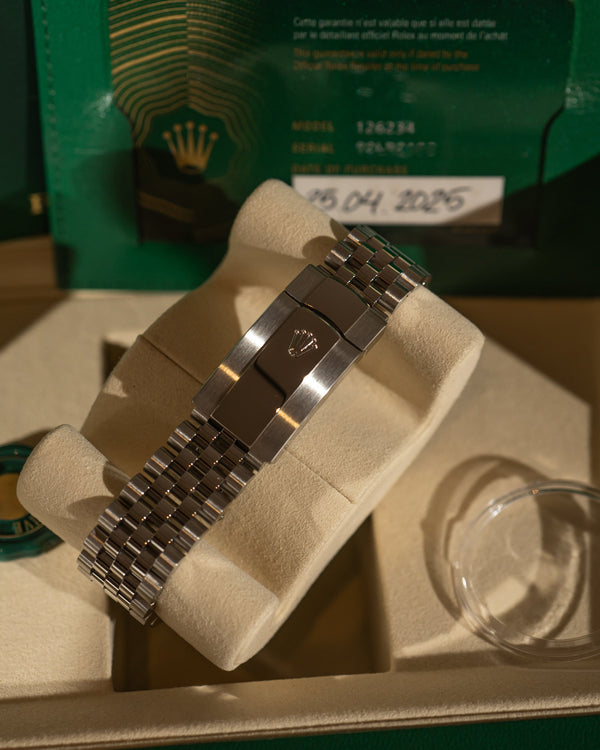Rolex Datejust 36 126234 – White Roman Dial – Unworn & Full Set (2025) - Inc. 25% VAT