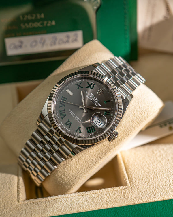 Rolex Datejust 36 126234 - Wimbledon Dial - Full Set (2022)