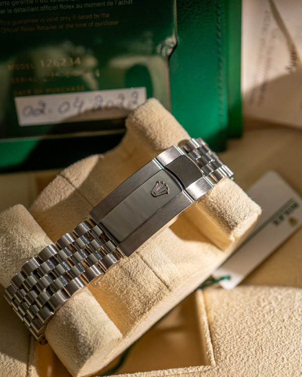 Rolex Datejust 36 126234 - Wimbledon Dial - Full Set (2022)