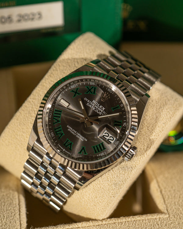 Rolex Datejust 36 126234 – Wimbledon Dial – Full Set (2023)