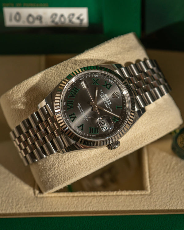 Rolex Datejust 36 126234 – Wimbledon Dial – Full Set (2024)