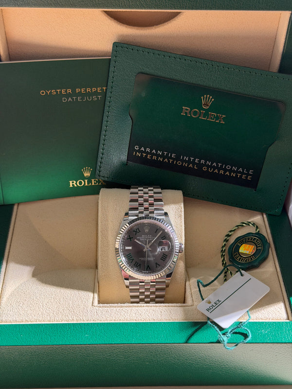 Rolex Watch Datejust 36 126234 - Wimbledon - Full Set (2023)