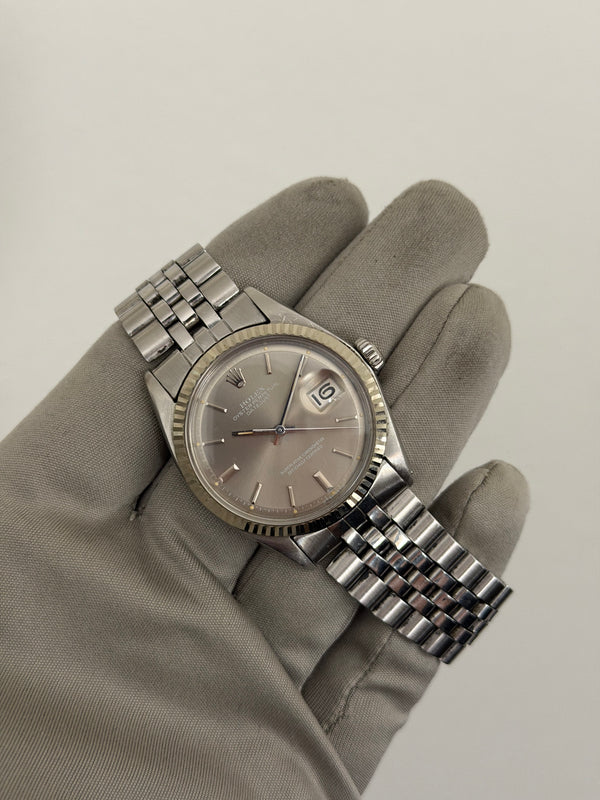 Rolex Watch Datejust 36 1601 - Grey Dial - Watch Only - ca 1970