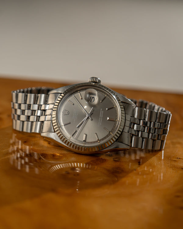 Rolex Watch Datejust 36 1601 - Grey Dial - Watch Only - ca 1970