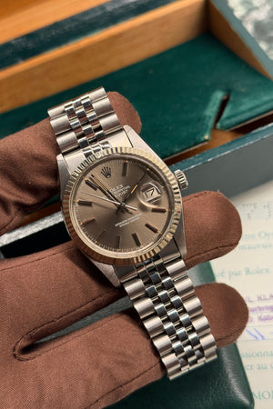 Rolex Datejust 36 - 16030 - Box and Papers 1981