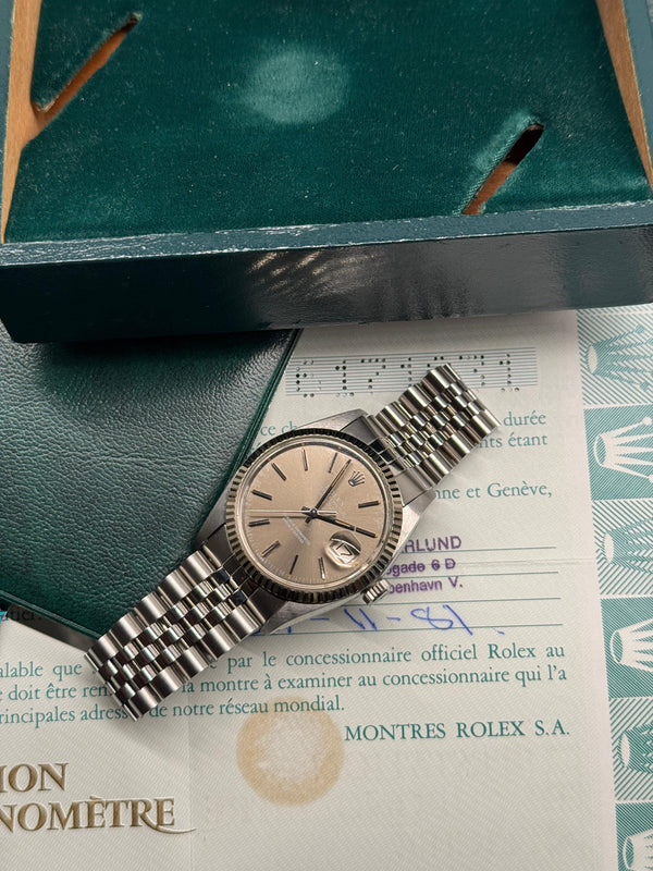 Rolex Datejust 36 - 16030 - Box and Papers 1981