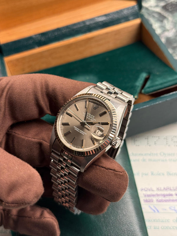 Rolex Datejust 36 - 16030 - Box and Papers 1981