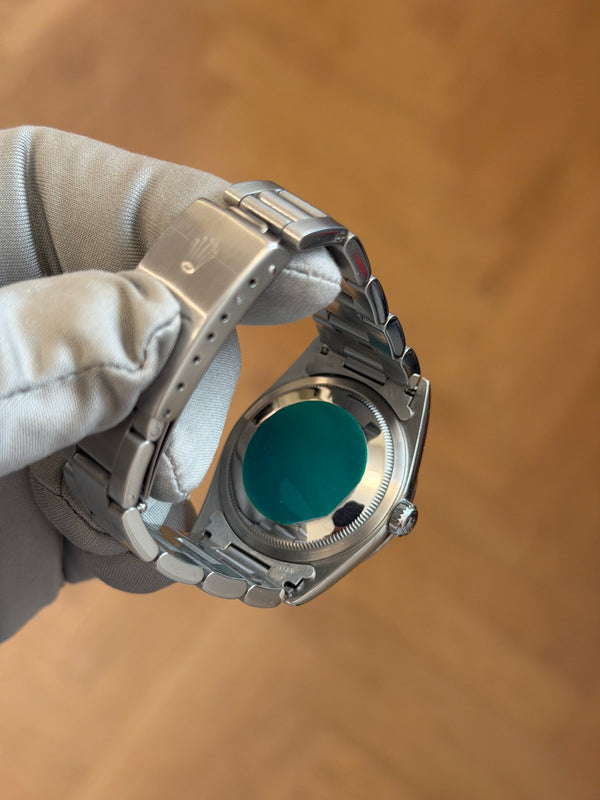 Rolex Datejust 36 16220 - Silver Dial - Engine Turned Bezel - F Serial