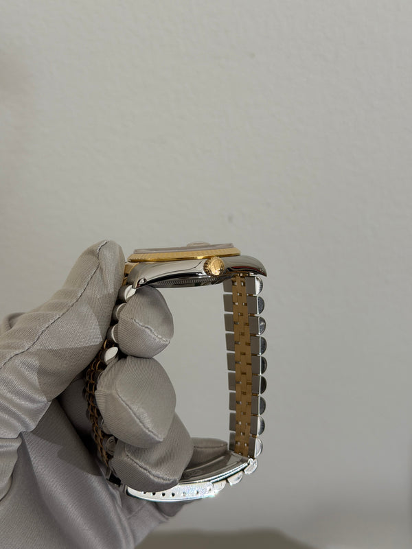 Rolex Watch Datejust 36 16233 - Champagne Jubilee Diamond Dial - RSC Warranty to 2028 (1991)