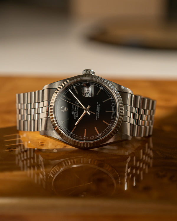 Rolex Watch Datejust 36 16234 - Black Dial - Watch Only - 1996