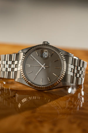 Rolex Watch Datejust 36 16234 - Grey Dial - Watch Only - ca 1989