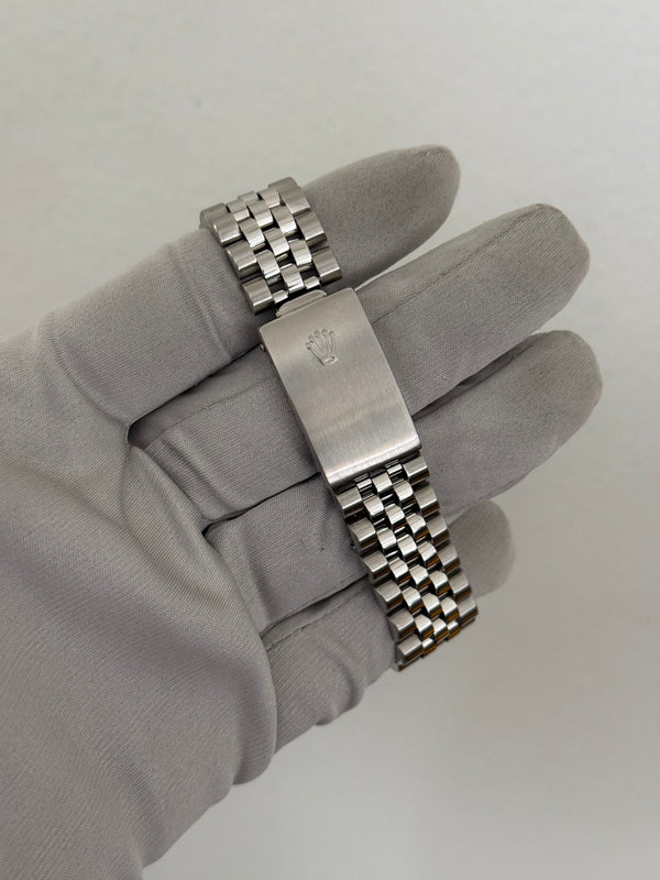 Rolex Watch Datejust 36 16234 - Silver Stick Dial on Jubilee - Watch Only - c. 2000