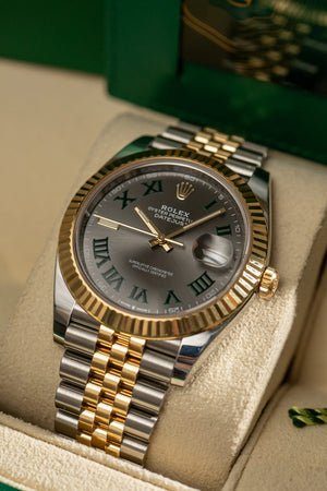 Rolex Watch Datejust 41 126333 - Wimbledon - Full Set - 2023