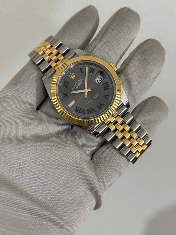 Rolex Watch Datejust 41 126333 - Wimbledon - Full Set - 2023