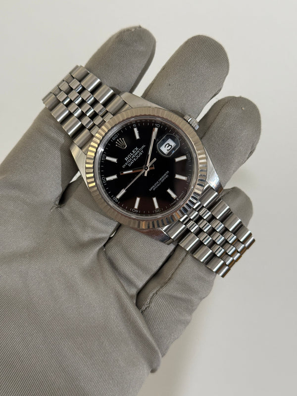 Rolex Watch Datejust 41 126334 - Black Stick Dial - Full Set (2026)