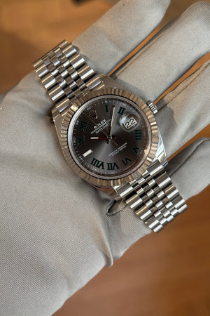Rolex Watch Datejust 41 126334 - Wimbledon Dial - Full Set - 2020