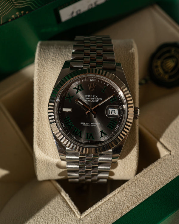 Rolex Datejust 41 126334 "Wimbledon" – Full Set (2021)