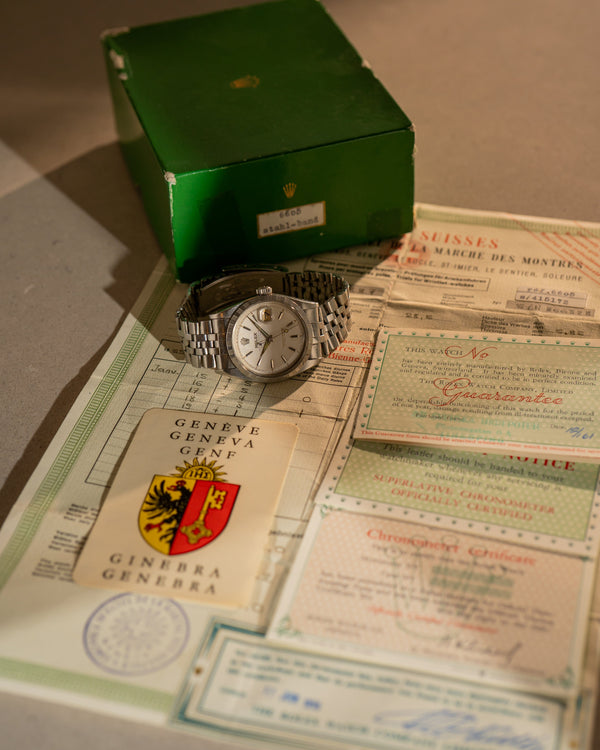 Rolex Datejust 6605 - With Papers & Bulletin d’Marche (1961)