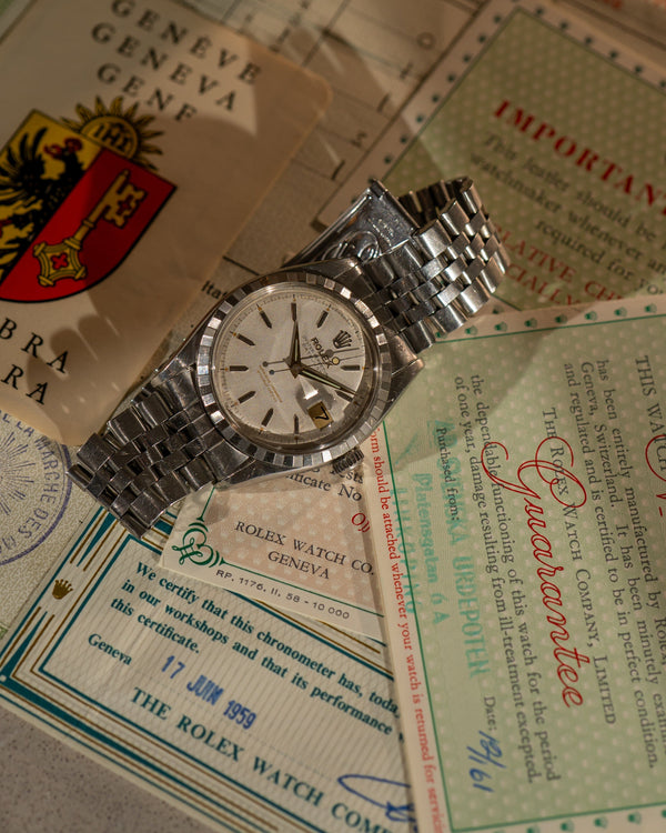 Rolex Datejust 6605 - With Papers & Bulletin d’Marche (1961)