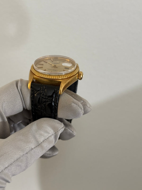Rolex Watch Day-Date 1803 - Japan Market No-Lume Silver Dial - Watch Only - 1969