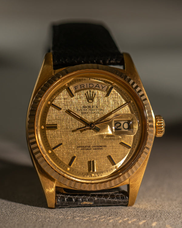 Rolex Day-Date 1803 - Sigma Linen Dial (ca. 1973)
