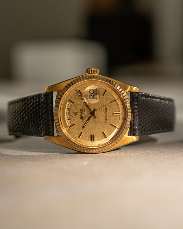 Rolex Day-Date 1803 - Sigma Linen Dial (ca. 1973)