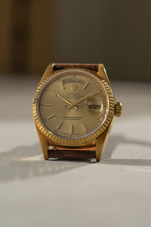 Rolex Day-Date 18038 - 18k Yellow Gold (ca. 1986)