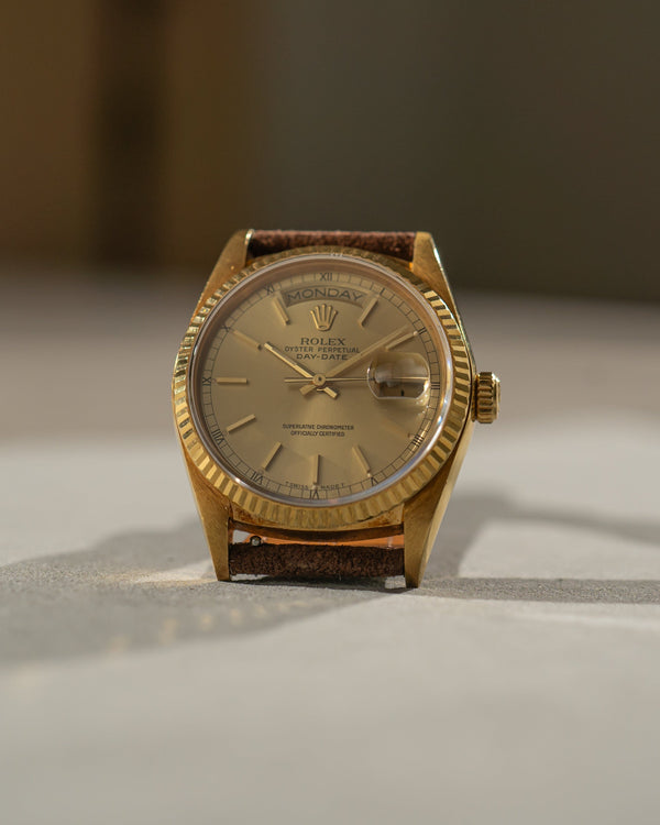Rolex Day-Date 18038 - 18k Yellow Gold (ca. 1986)